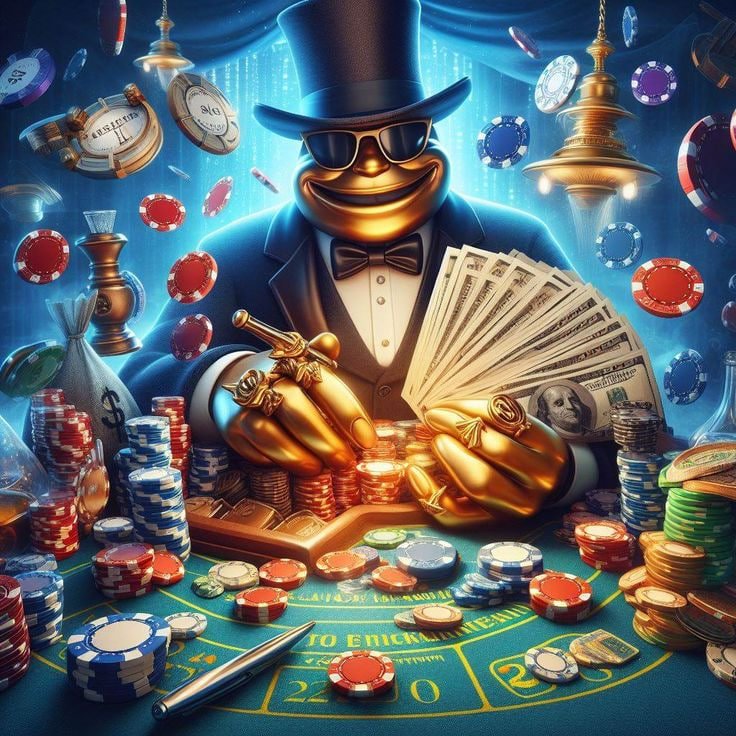 Ilustrasi cashback mingguan pilarjp dengan nuansa warna biru terang